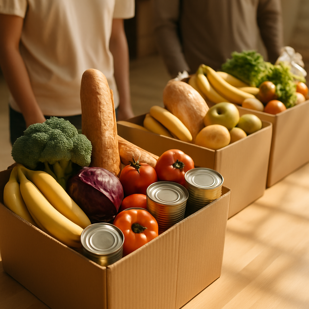 Fresh groceries for families