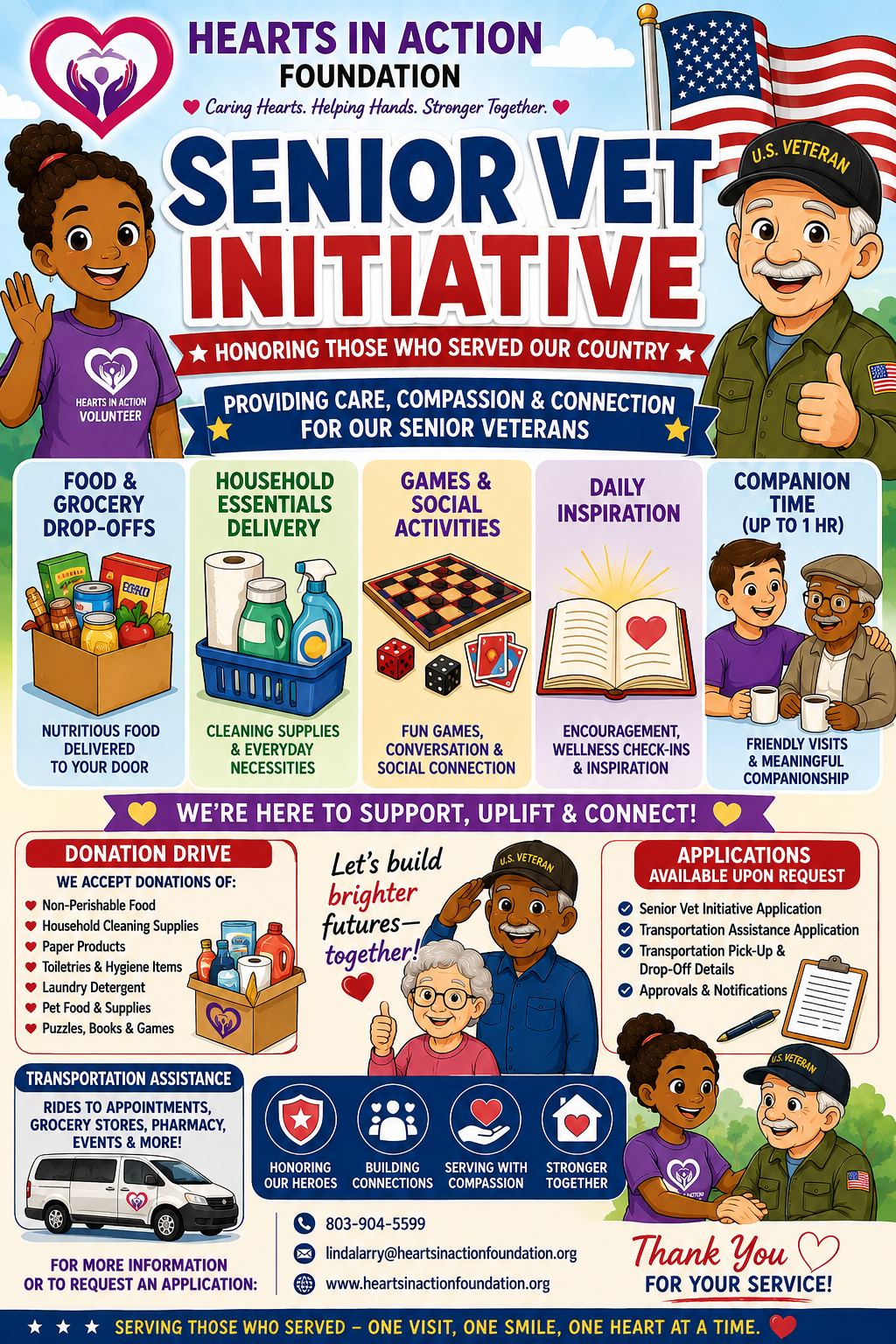 Senior Vet Initiative flyer